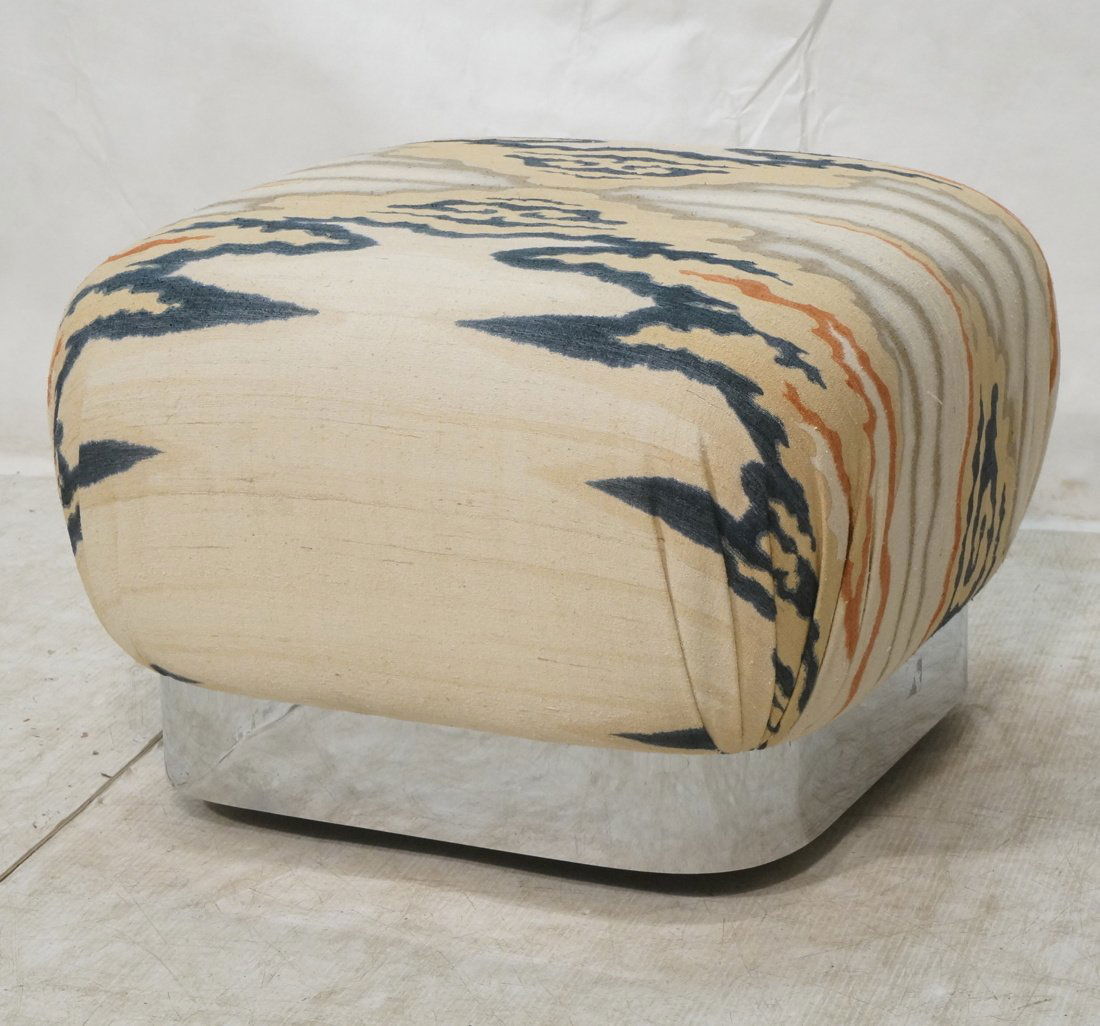 Carl Springer style Pouf Cushion Rolling Stool Ot (1 of 6)