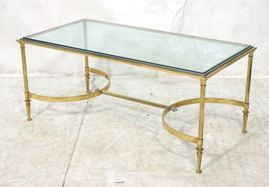 Regency Style Coffee Cocktail Table Table with In (1 of 7)