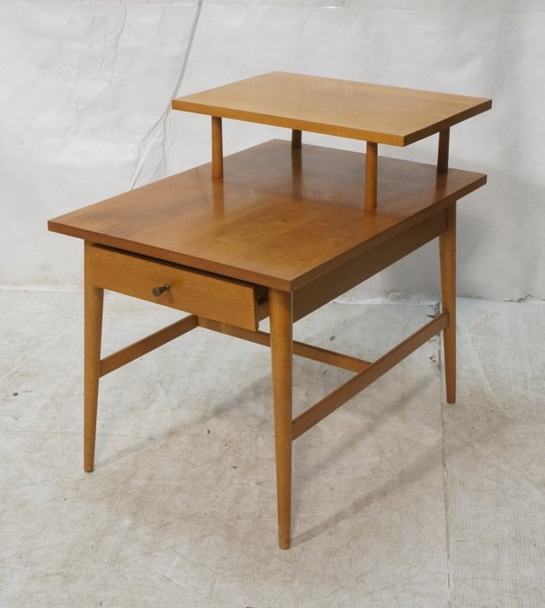 PAUL McCOBB Step End Table. American Modern. Sing (1 of 5)