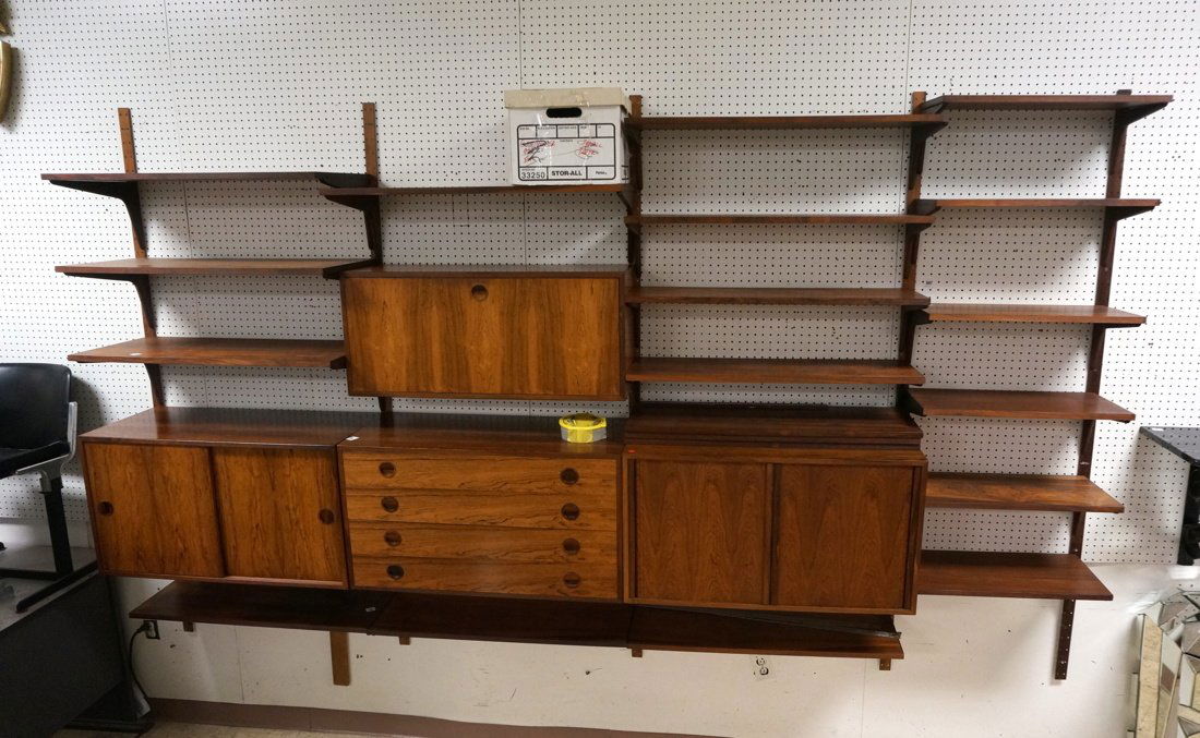 Hansen Guldborg Rosewood Wall Shelf Unit. (1 of 8)