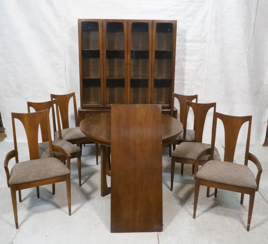 American Modern Dining Set.  Table, Six Chairs, a (1 of 10)