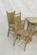 OLD HICKORY Adirondack Table & 4 Chairs. Table ma - 2