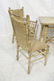OLD HICKORY Adirondack Table & 4 Chairs. Table ma - 6