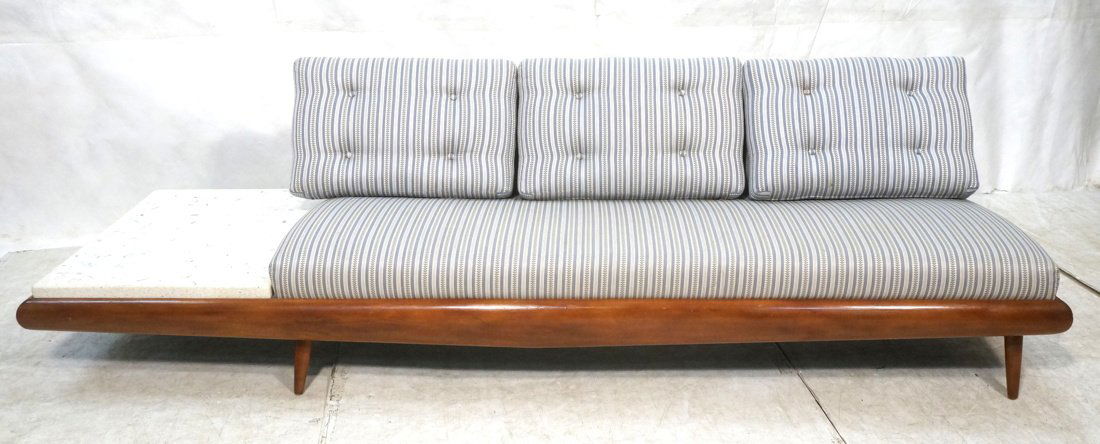 ADRIAN PEARSALL style Sofa Couch. Wood frame with (1 of 8)