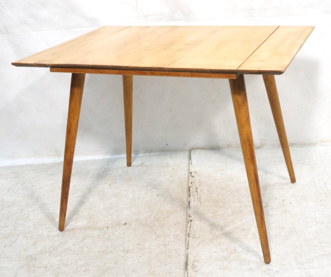 PAUL McCOBB Dining Table. Maple. Pull out sides. (1 of 7)