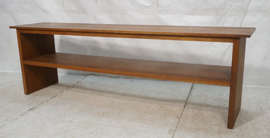 ROBERT PAUL Designs Modern Walnut Table with Lowe (1 of 8)