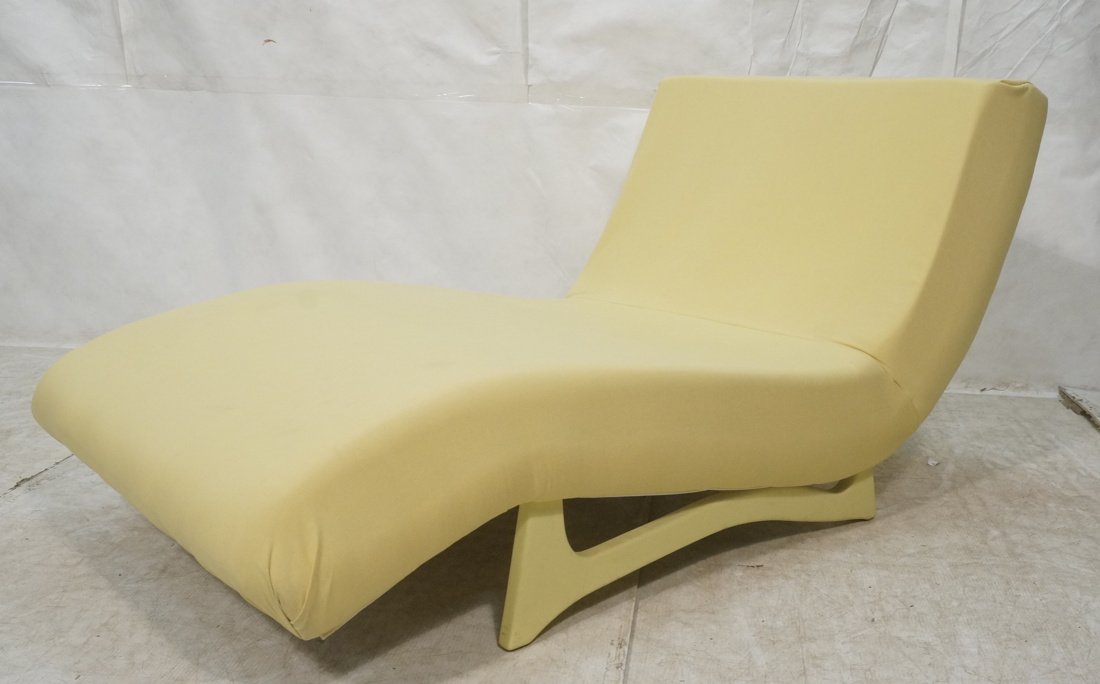 ADRIAN PEARSALL Modernist Chaise Lounge Chair. Pa (1 of 9)