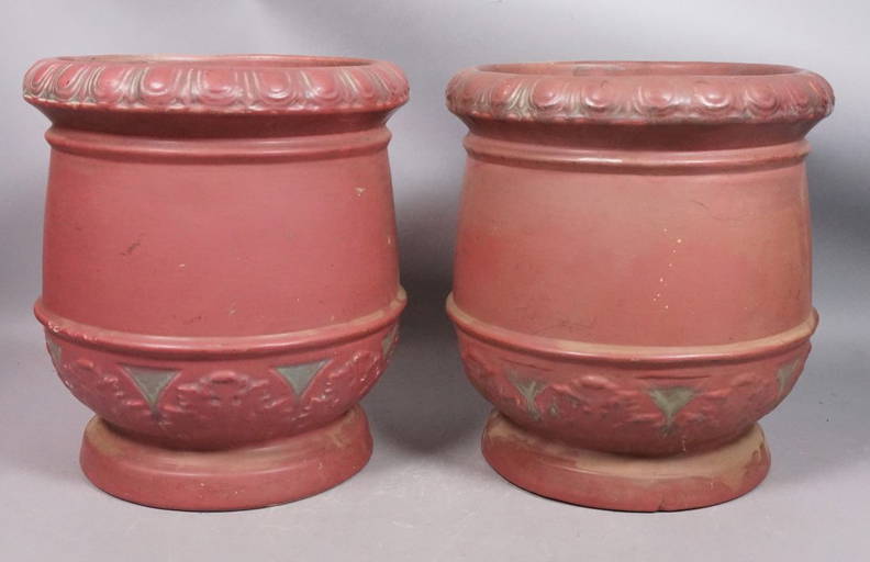 2 American Arts & Crafts Pottery Jardiniere. Two Feb 23, 2016