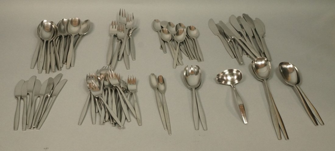 85pc DANSK Stainless Flatware Set. Danish Flatwar (1 of 8)