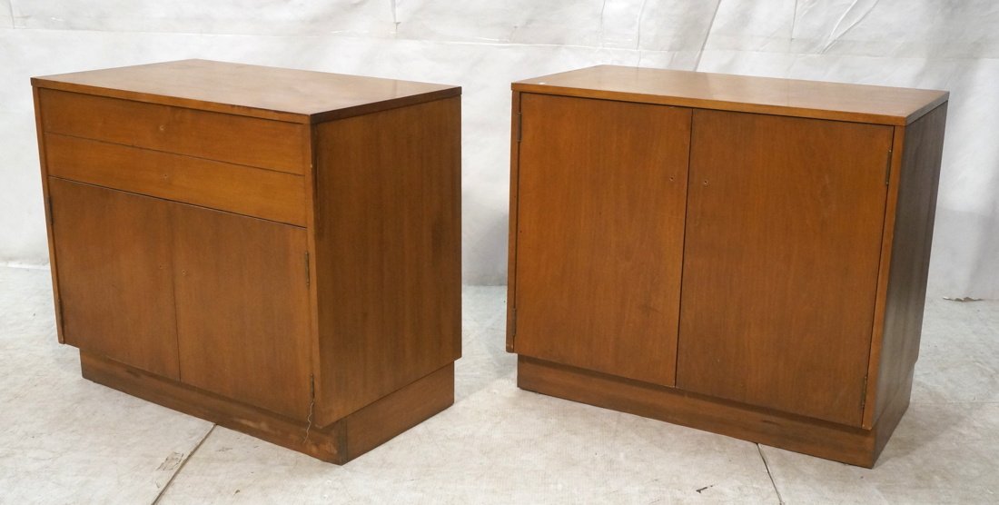 2pcs  PAUL McCOBB American Modern Cabinets. 1). T (1 of 10)