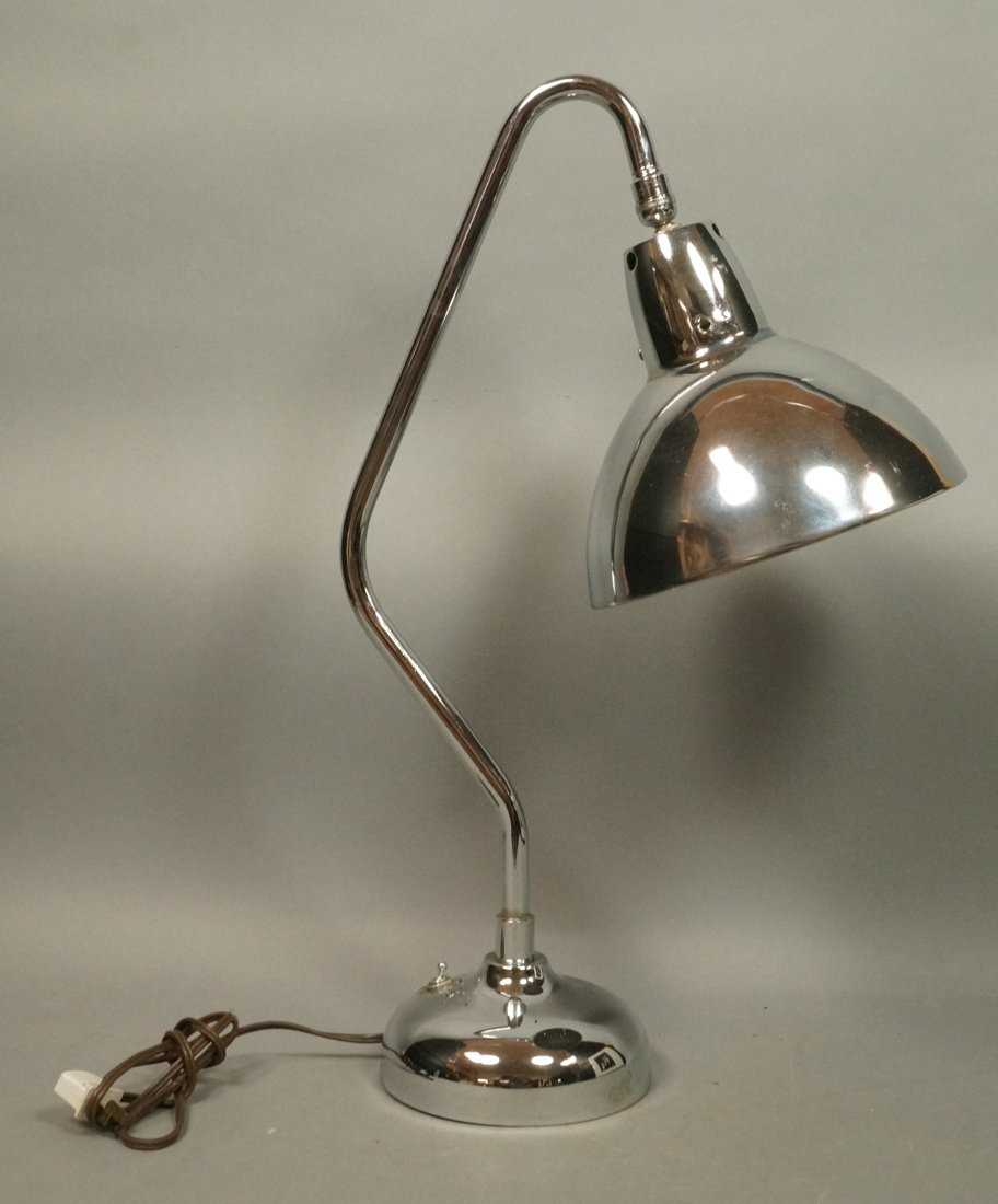 Chrome Modernist Desk Lamp (1 of 8)