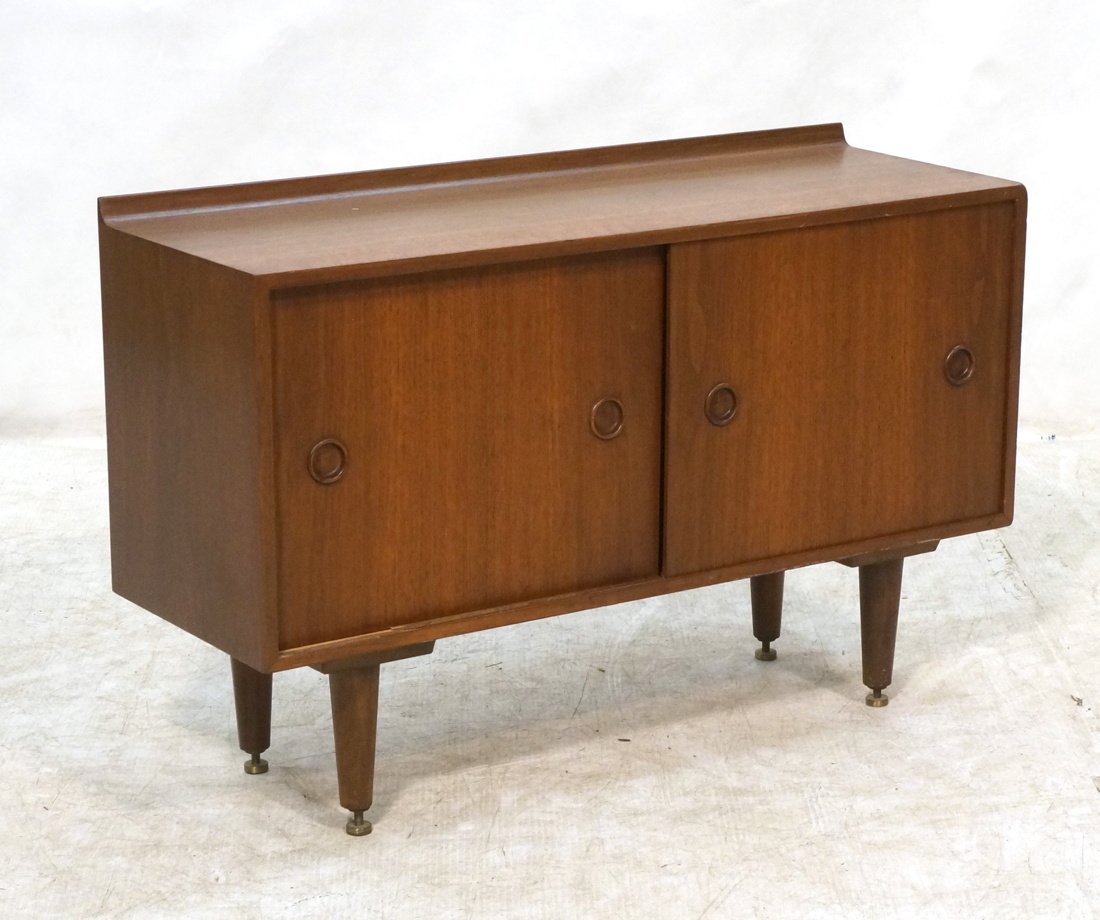 Small Baker Cabinet.  2 Sliding Door Cabinet. Mod (1 of 9)