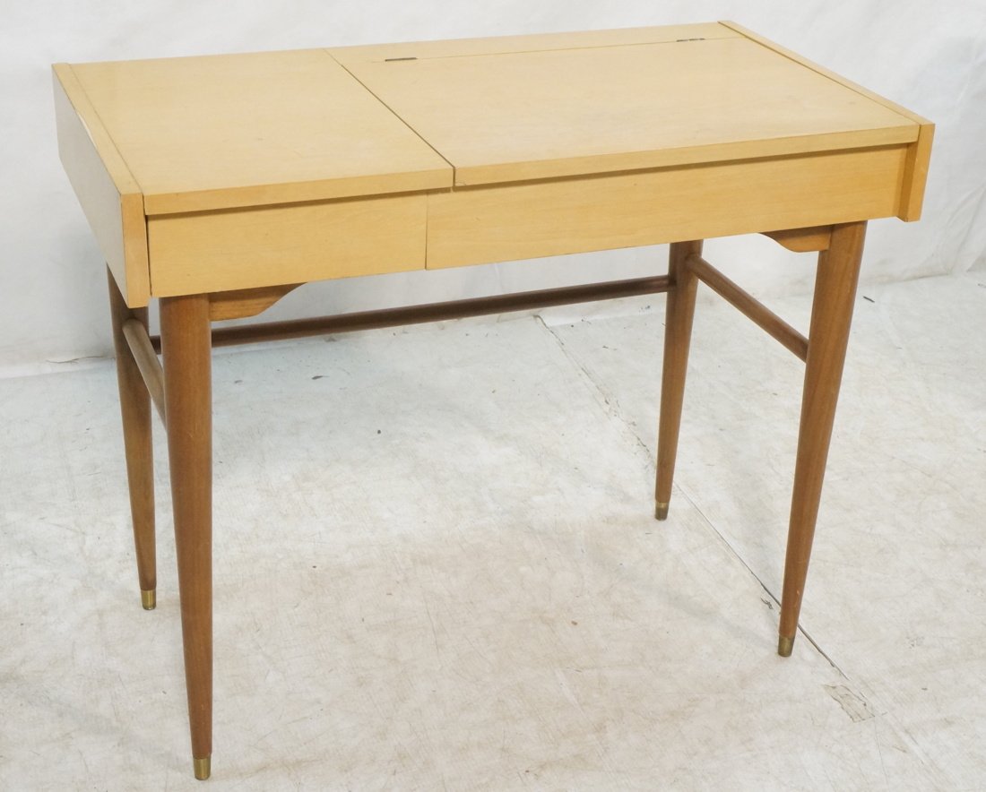 Small Vanity Dressing Table. Lift up top with mir (1 of 8)