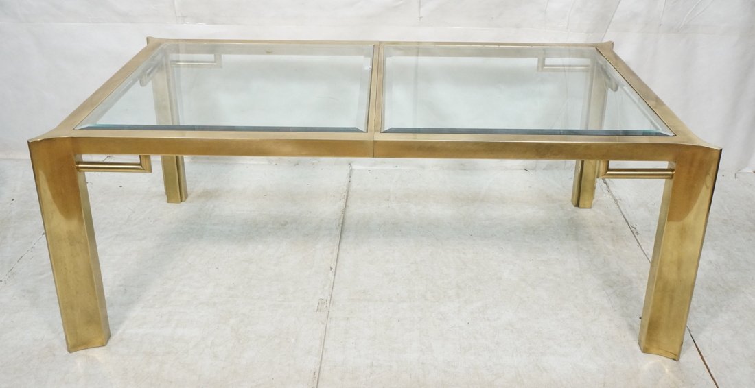 Mastercraft Dining Table with Architectural Desig (1 of 9)