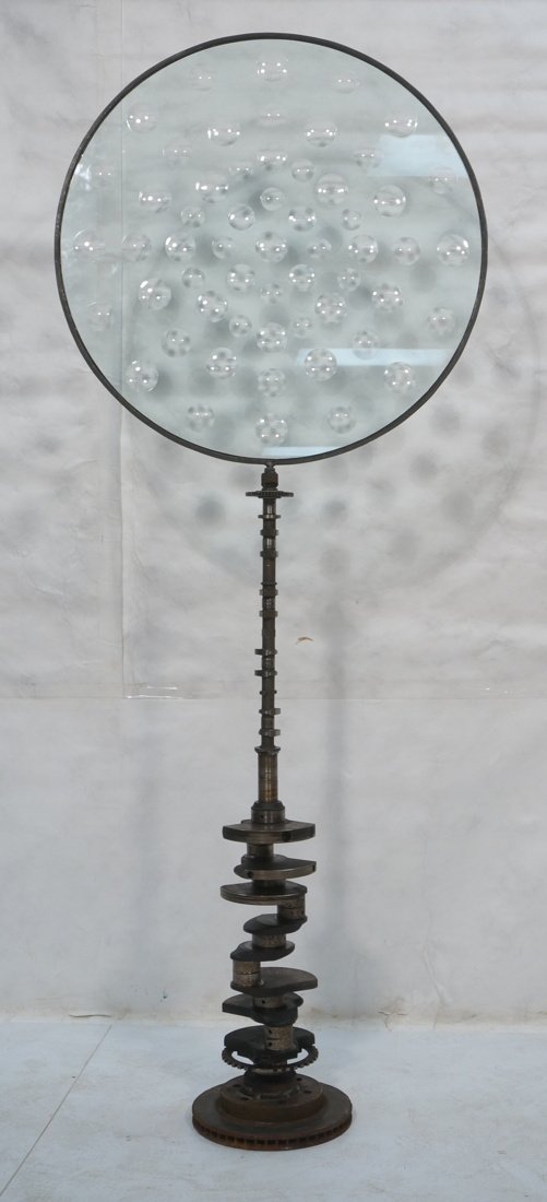 Large 81" Magiscope Glass Standing Sculpture. Lar (1 of 9)
