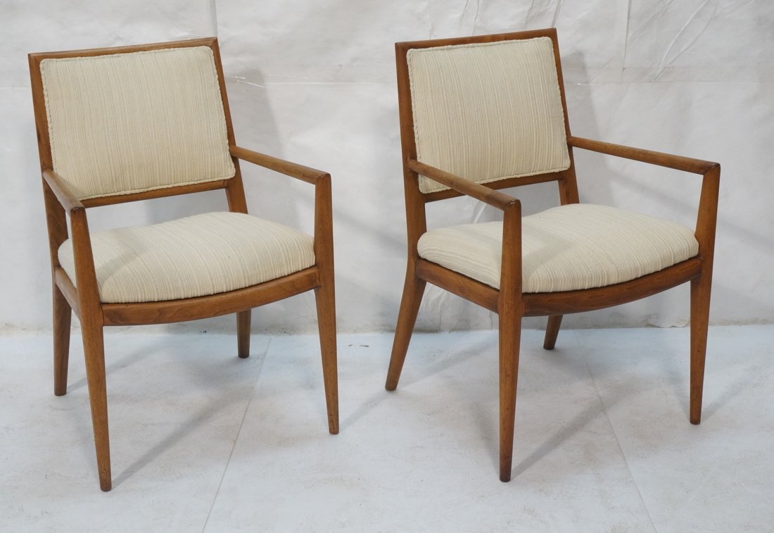 Pr ROBSJOHN GIBBINGS Arm Lounge Chairs. Textural (1 of 9)