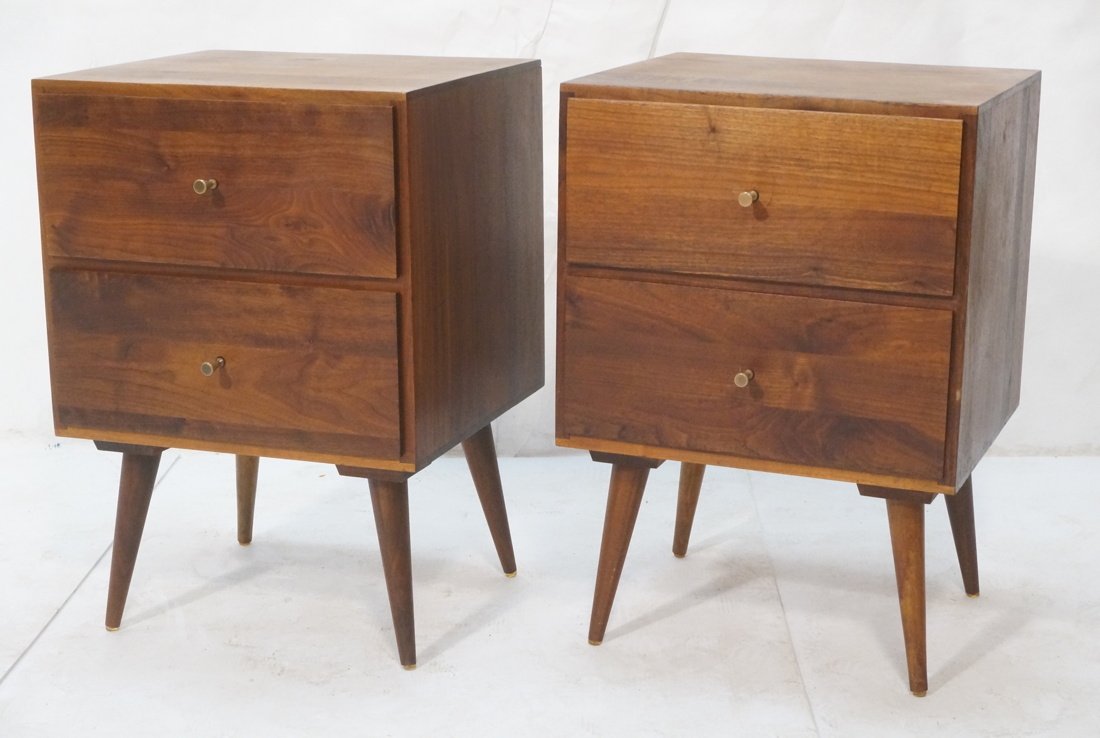 Pr Paul McCobb style Two Drawer Night Stands. Sol (1 of 8)