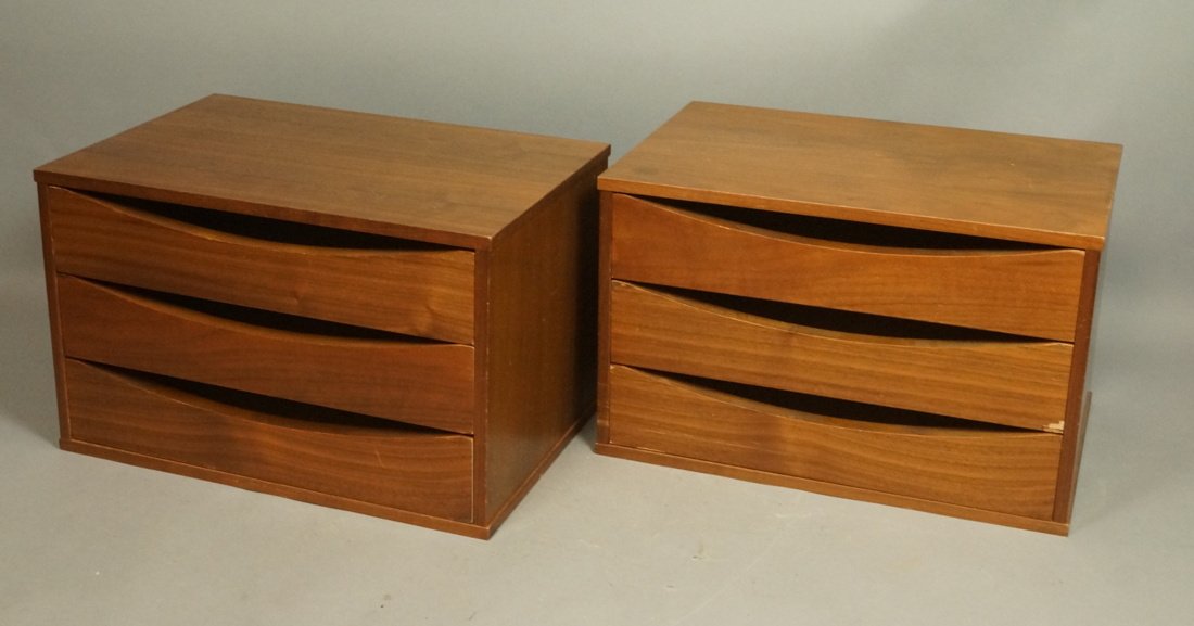 Pr Three Drawer Desk Top Accessories. ARNE VODDER (1 of 7)