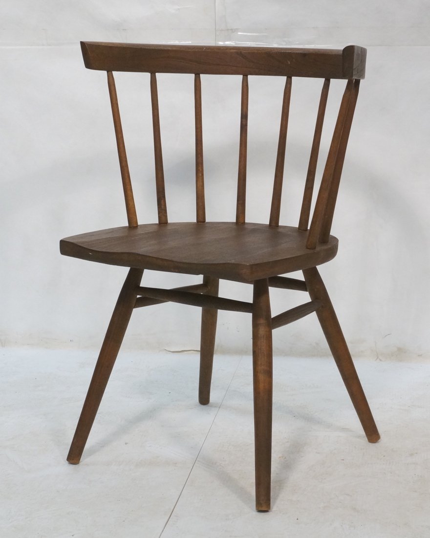 GEORGE NAKASHIMA for KNOLL "Straight Chair". Spin (1 of 8)