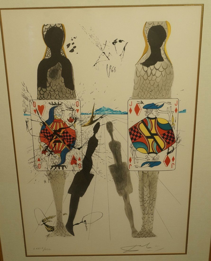 Salvador DALI The Queen's Croquet Ground Print. (1 of 10)