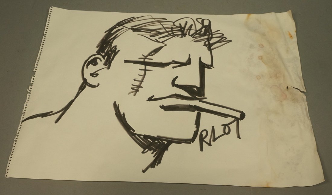 ROBERT LOUGHLIN 2007 "Brute" Portrait. Magic Mark (1 of 8)