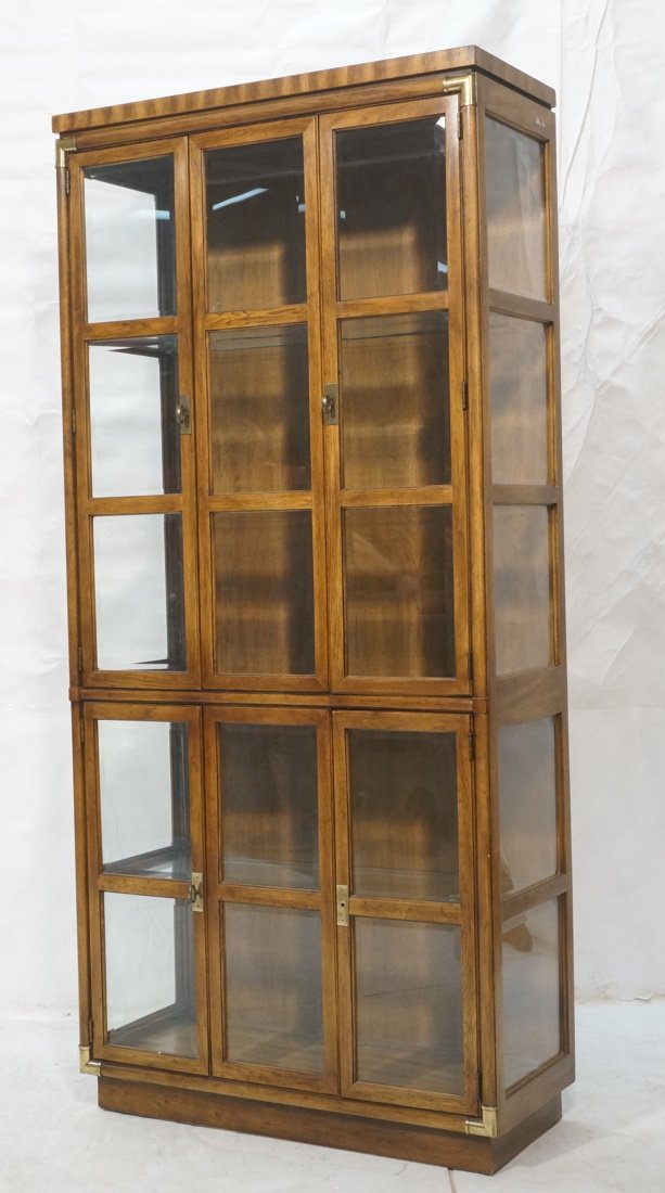 Large Display Cabinet. Four doors with beveled gl (1 of 10)