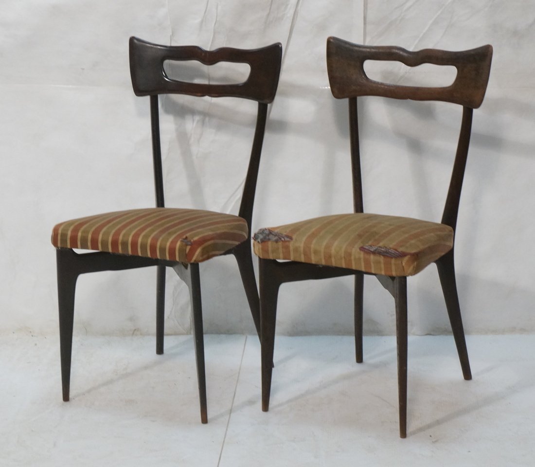 Pr ICO PARISI style Italian Dining Chairs. Open M (1 of 10)