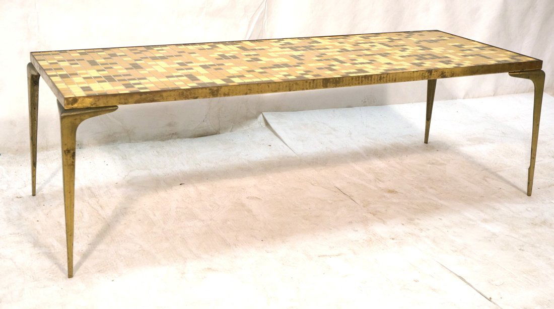 Tile Top Modernist Cocktail Coffee Table. MOSAIC (1 of 9)