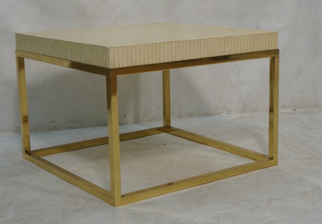 Tesselated Square Coffee Cocktail Table. KARL SPR (1 of 9)