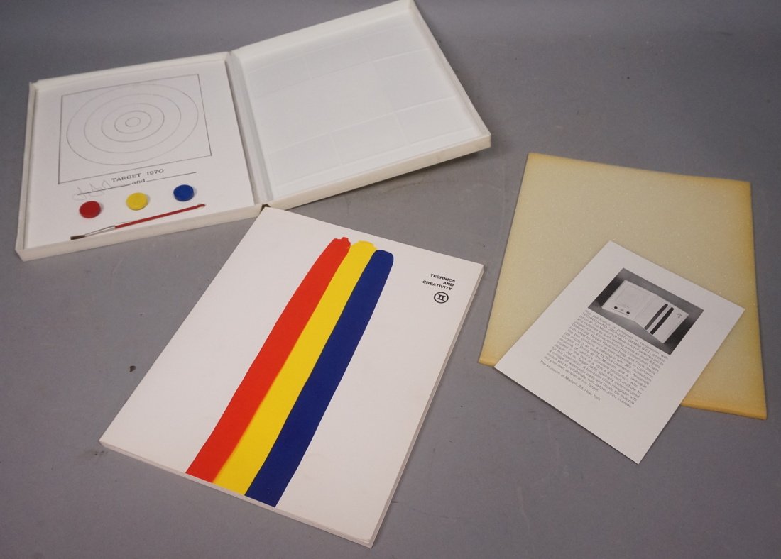 Signed Jasper Johns Technics and Creativity Book (1 of 9)