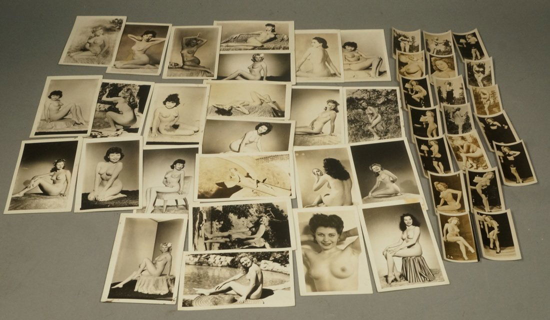 Collection Of 41 Black & White Vintage Art Photog (1 of 10)