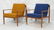 2pc GRETE JALK France & Sons Lounge Chairs. Open