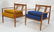 2pc GRETE JALK France & Sons Lounge Chairs. Open - 8