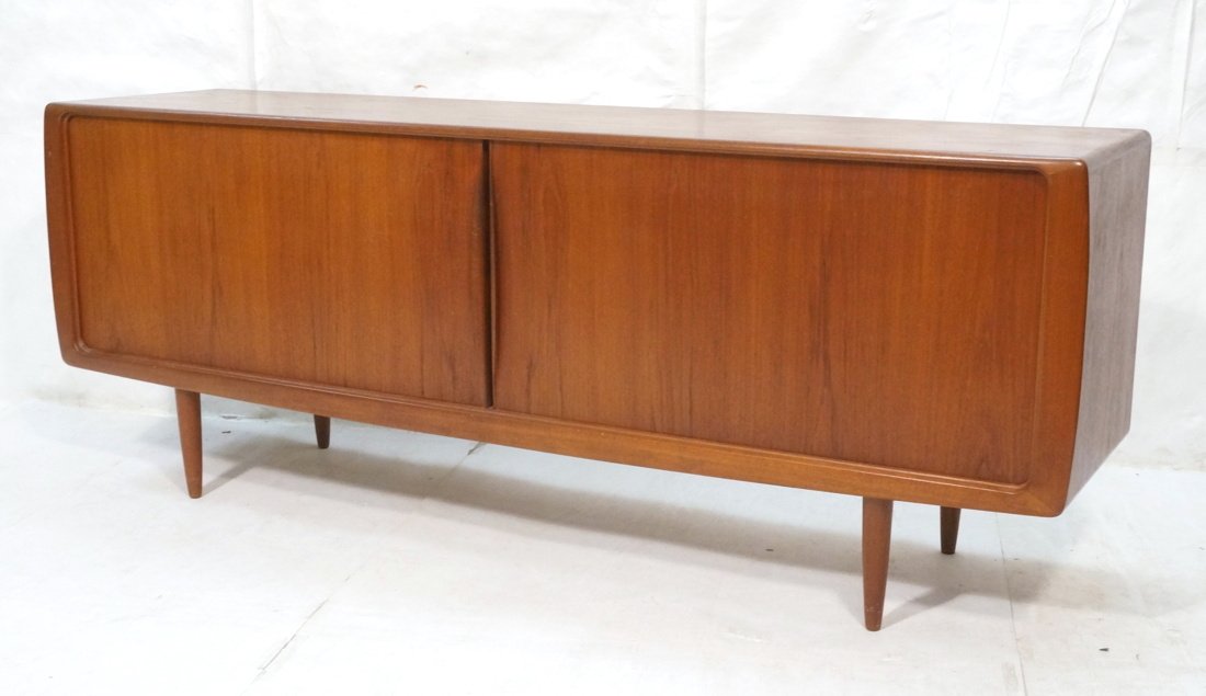 Danish Teak Credenza Sideboard. WEGNER style. Two (1 of 9)