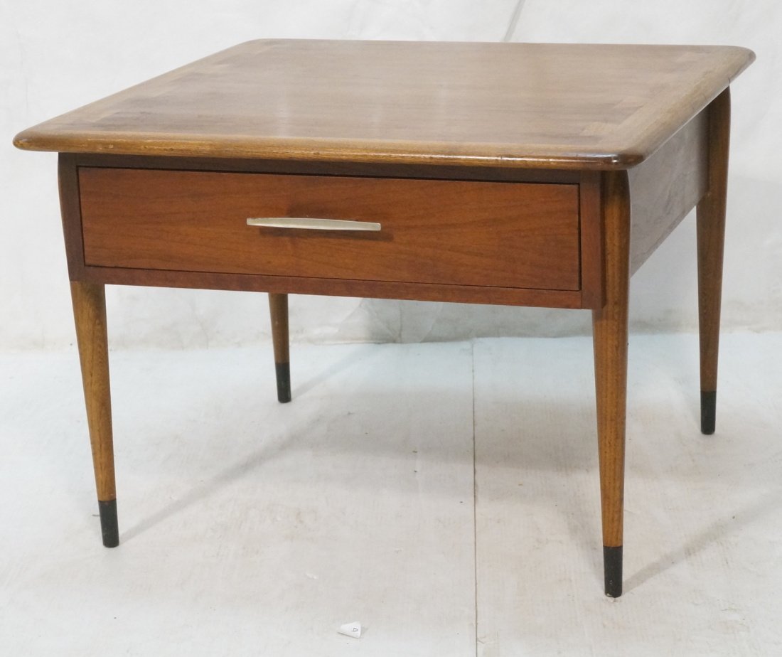LANE End Table. One drawer. Marked.  Dovetailed d (1 of 10)