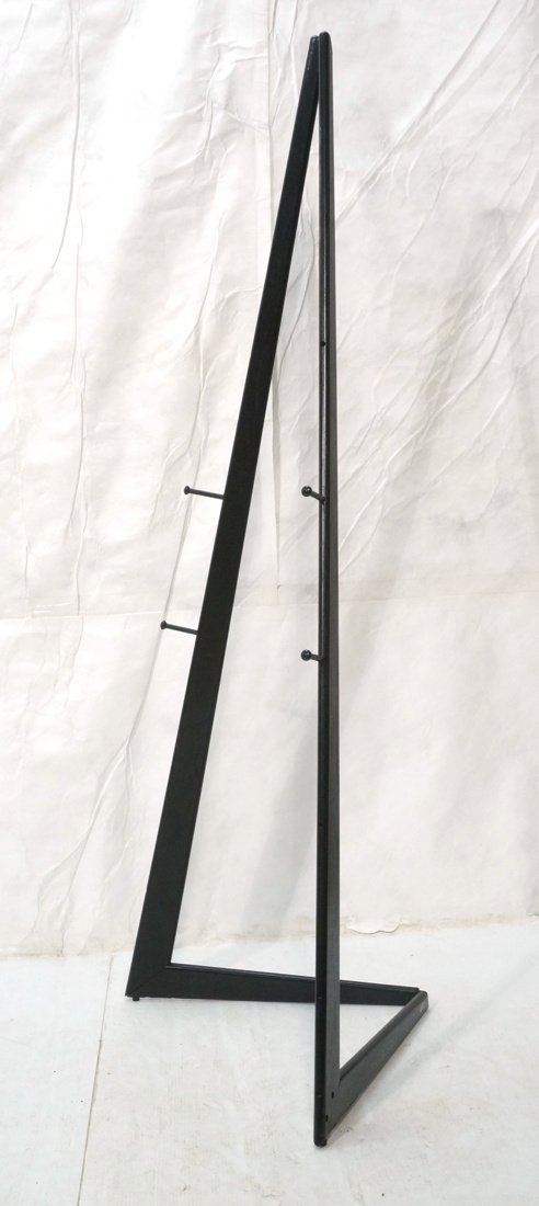 Ebonized Modernist Easel. Adjustable height pegs. (1 of 7)