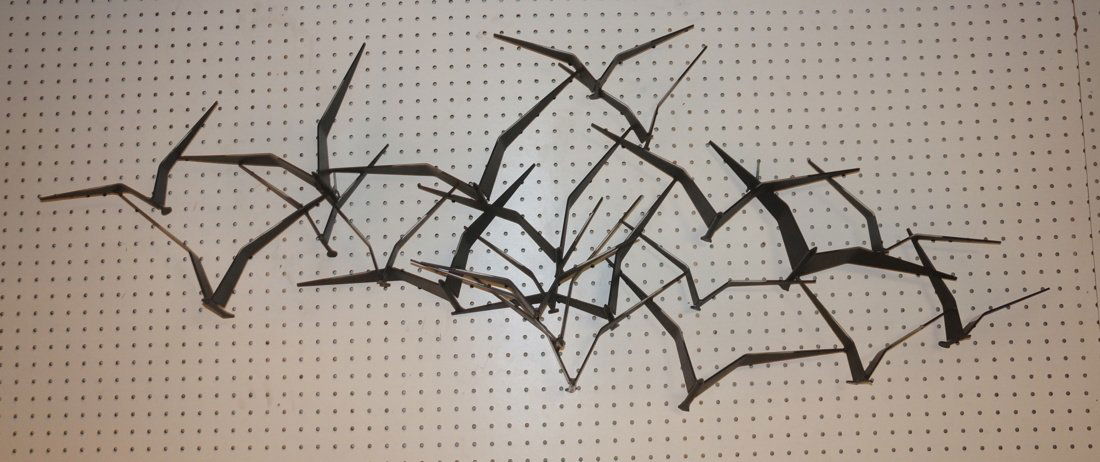 C. JERE Metal Birds in Flight Wall Sculpture. Ori (1 of 7)