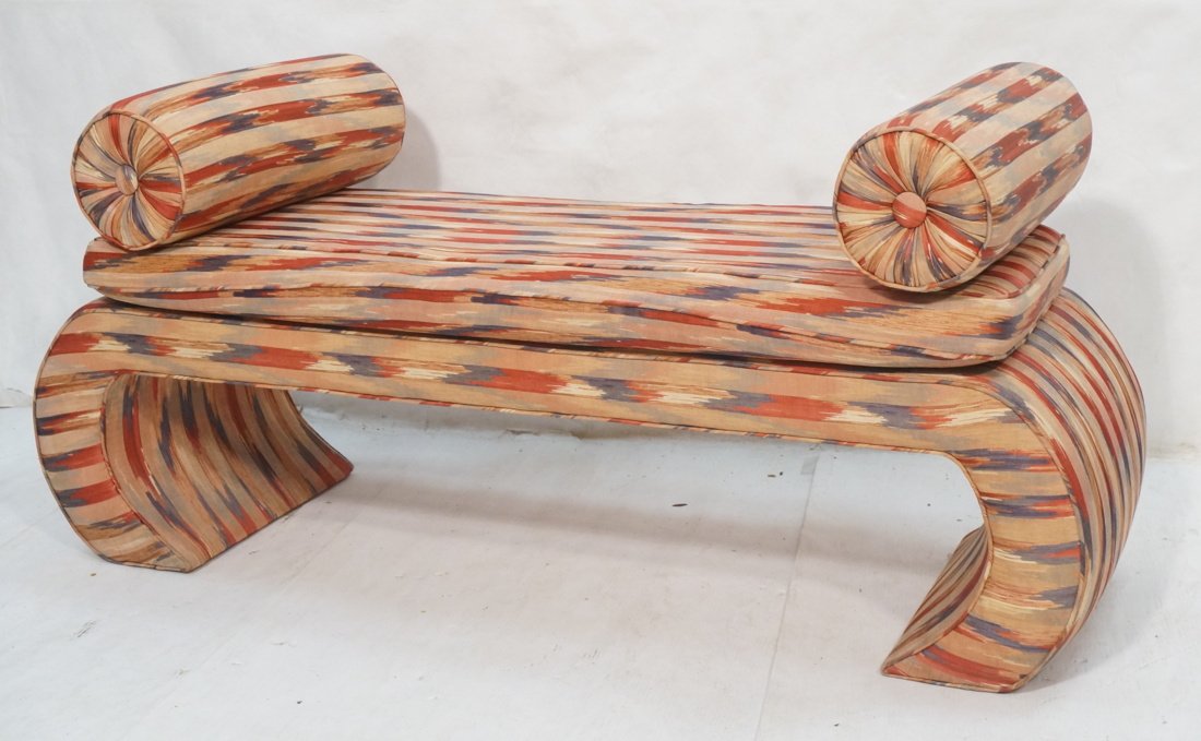 Decorator Upholstered Bench Seat. Long loose seat (1 of 6)