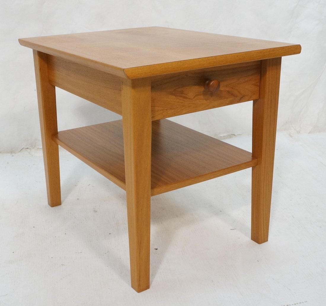 FBJ MOBLER One Drawer Danish Modern Teak Stand Ta (1 of 7)
