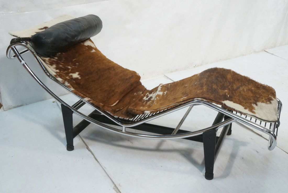 Le Corbusier style LC4 Chaise Lounge for Cassina. (1 of 9)