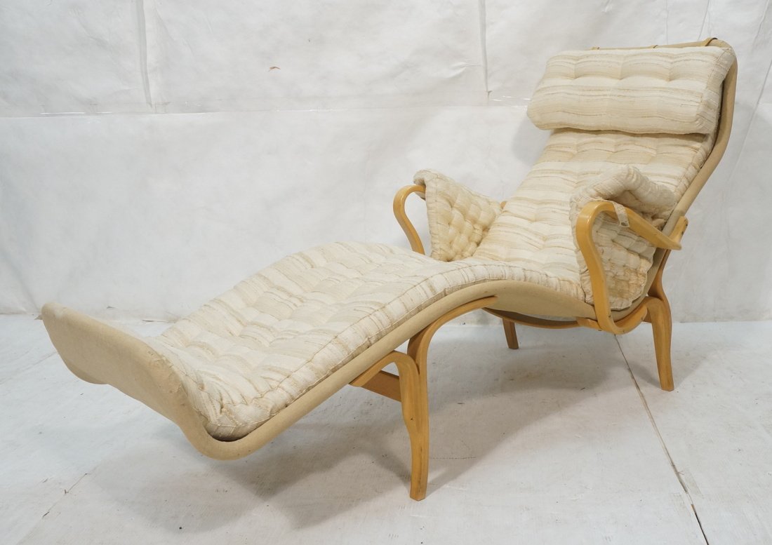 BRUNO MATHSSON Pernilla 3 Chaise Lounge. Laminate (1 of 10)