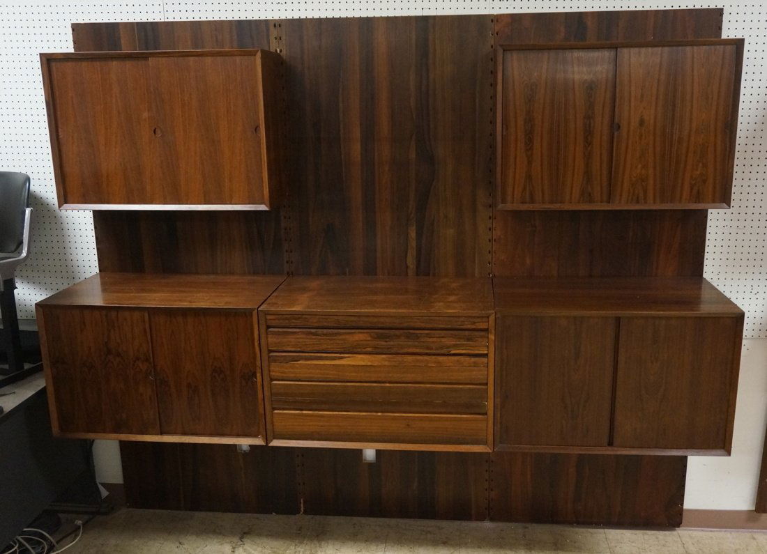 Poul CADOVIUS CADO Rosewood Wall Unit. Five Cabin (1 of 9)