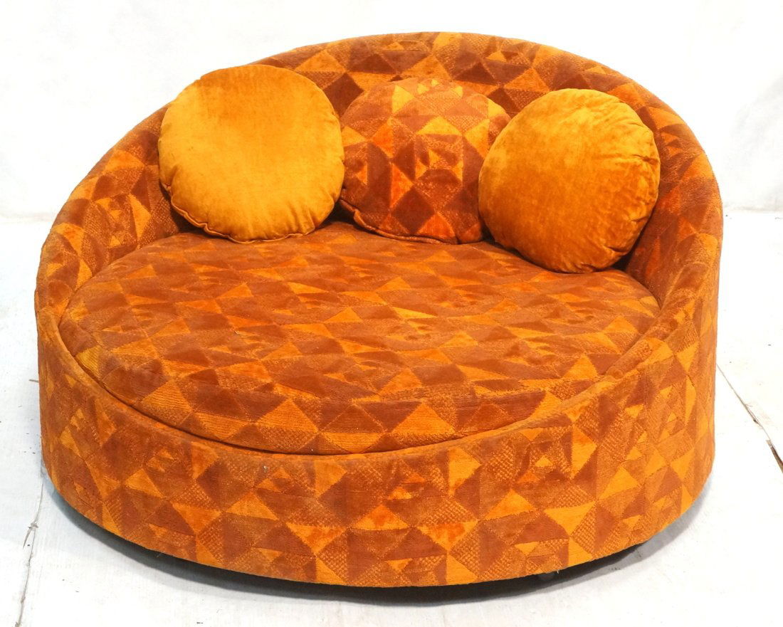 ADRIAN PEARSALL Round Circle Lounge Chair. Epitom (1 of 10)