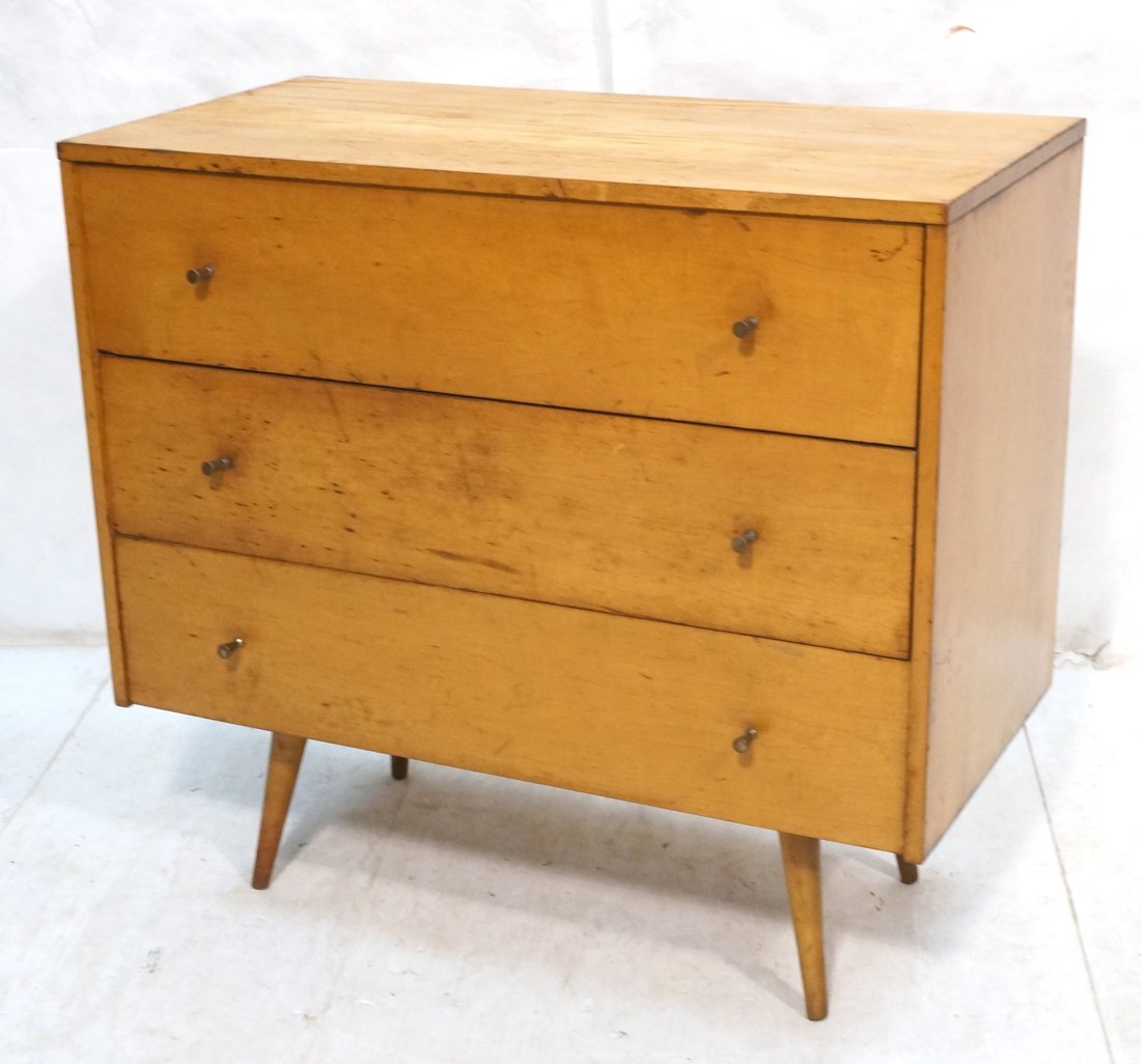 PAUL McCOBB Planner Group Dresser. Three Drawers. (1 of 9)