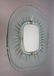 Pace Style Wall Mirror. Lights up. Frosted mirror