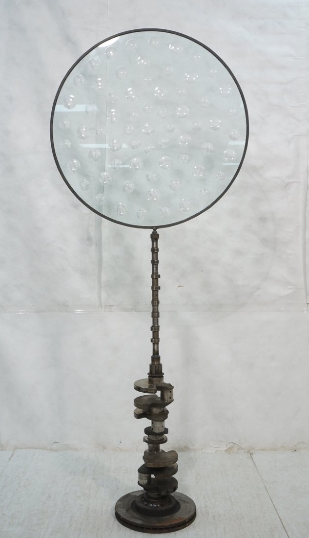 Large Floor Model Magiscope. Industrial Glass Pan (1 of 8)