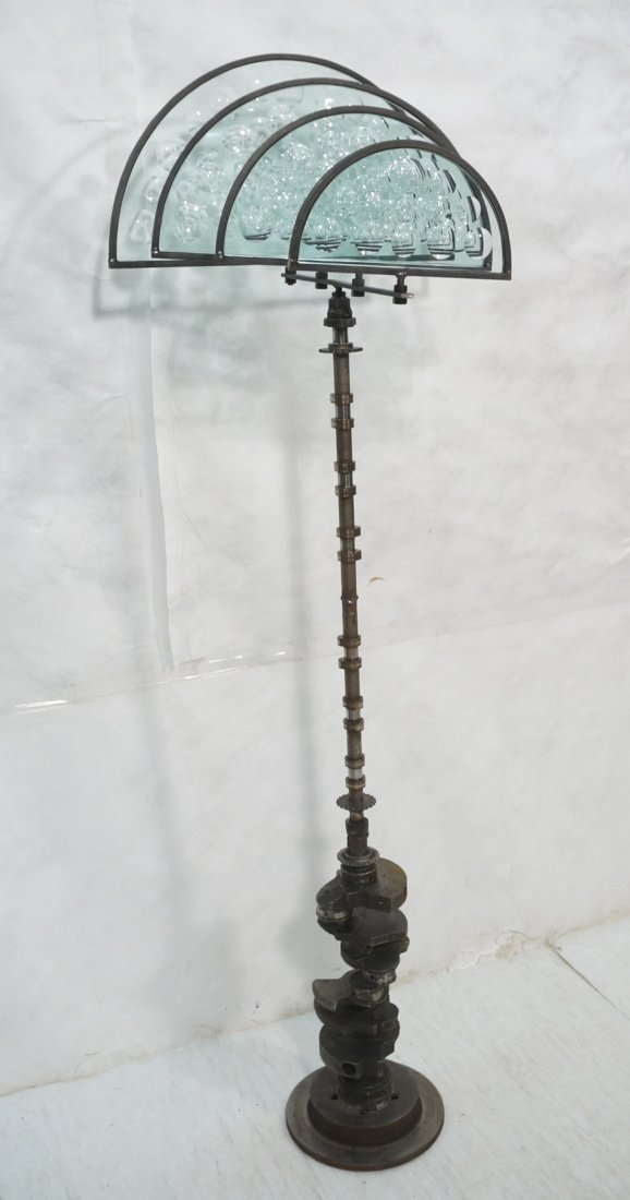 Large Floor Model 4 Panel Magiscope. Four Industr (1 of 10)