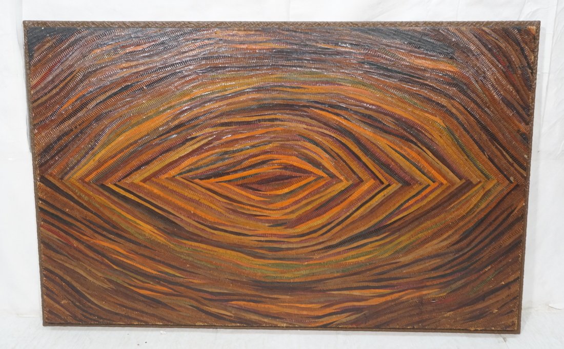 Large Colored Snakeskin Wall Art Collage. Pieced (1 of 10)