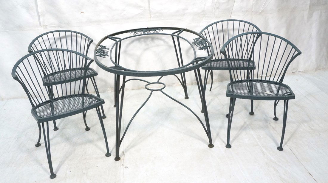 Plantation patterns wrought iron furniture outlet