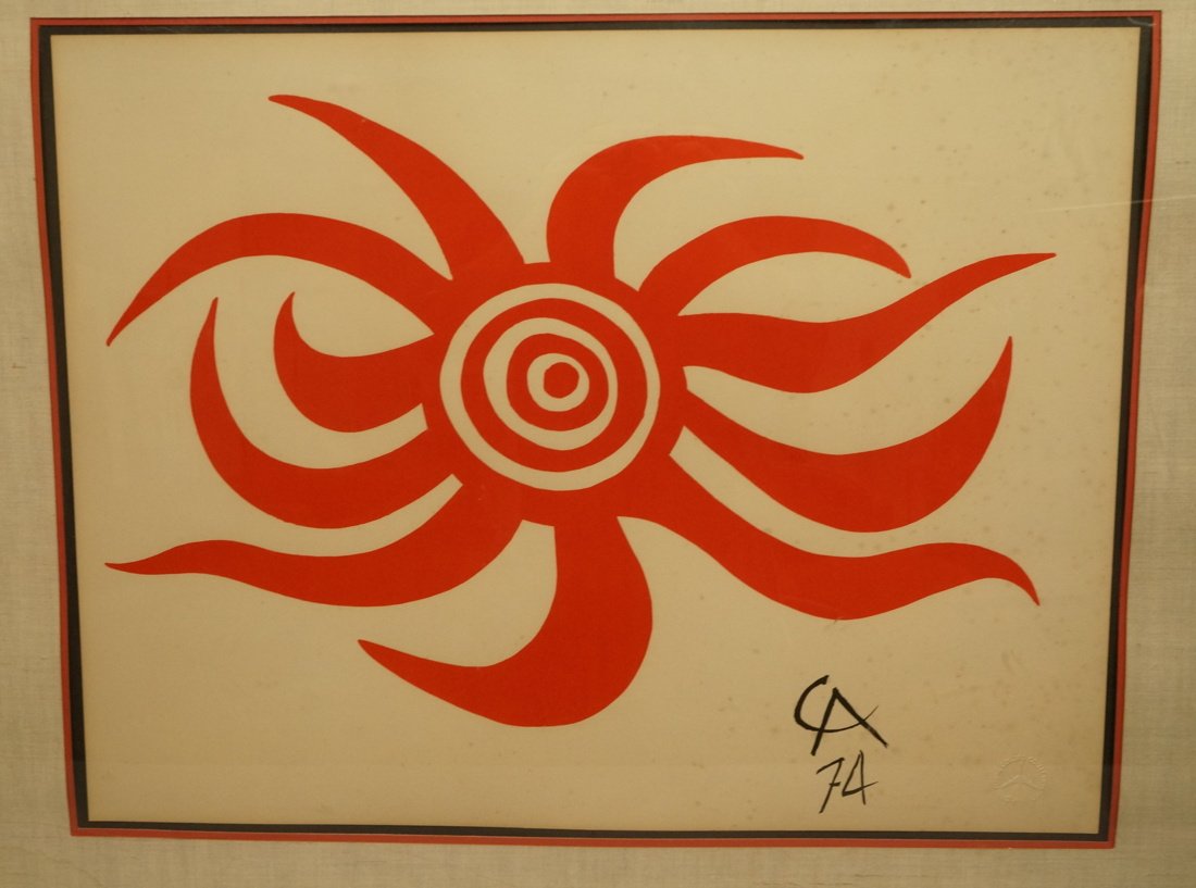 ALEXANDER CALDER "The Flying Colors collectionUS (1 of 10)